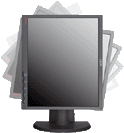 ThinkVision L2321x: Auf den Kopf gestellt
